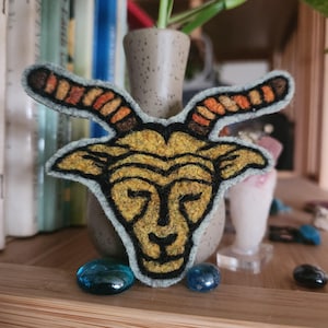 Billy goat patch - yellow - Billy Strings