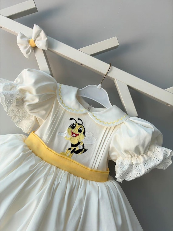 Personalized Princess Birthday Dress, Custom Fairy Party Costume Bumble Bee Birthday Dress Honeybee Dress Toddler Easter Dress Yellow Dress - Etsy Personalized Princess Birthday Dress, Custom Fairy Party Costume Bumble Bee Birthday Dress Honeybee Dress Toddler Easter Dress Yellow Dress - Etsy