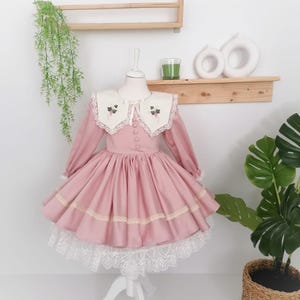 Erster Geburtstag Tutu Kleid mit Namen Baby Mädchen Prinzessin Geburtstag Kleid benutzerdefinierte Personalisierte Babymädchen 1. Geburtstag Kleid Mädchen Vintage Kleid