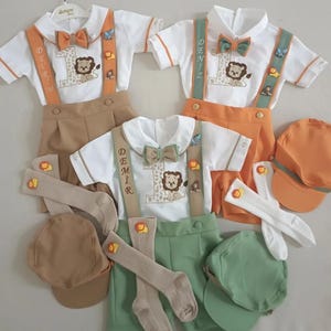 Personalized Baby Boy Outfit Safari Animals 1st birthday outfit Jungle Animals Birthday Winnie the Pooh Birthday Mickey Mouse Birthday Suit