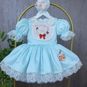 Custom Disney Princess Dress Alice in Wonderland Dress Toddler Princess Party Dress Toddler Snow White Dress Disney Princess Birthday Party