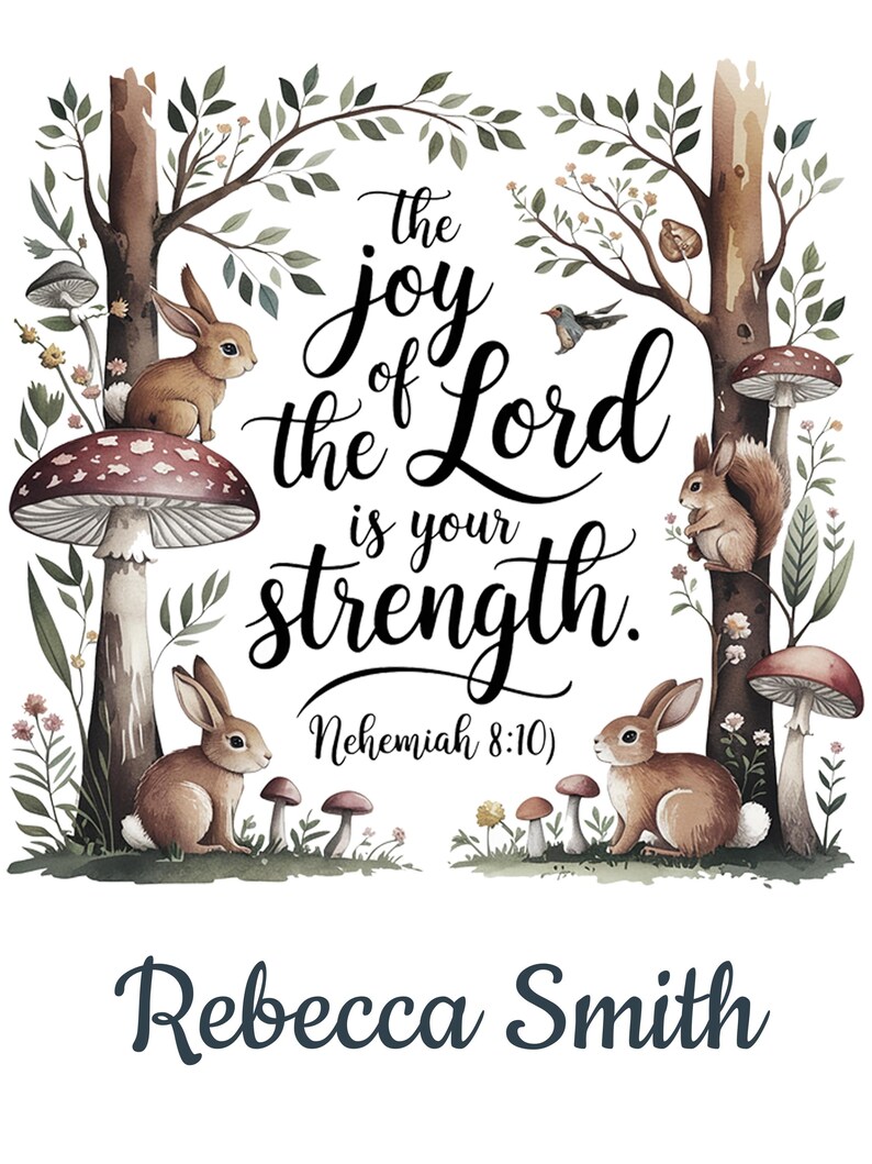 Cottagecore Woven Blanket 60x80 Woodland Scene With Animals Cozy Rustic