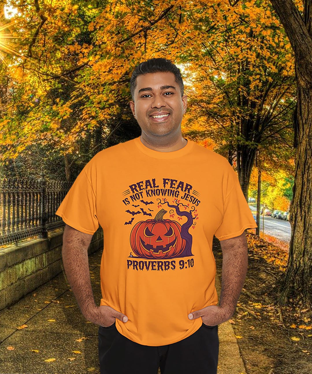 Christian Tshirt Halloween Religious Gift for Religious Women