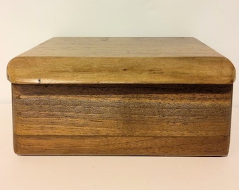 Black Walnut Storage or Jewelry Box