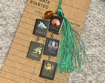 Song of Ice and Fire series reading list bookmark