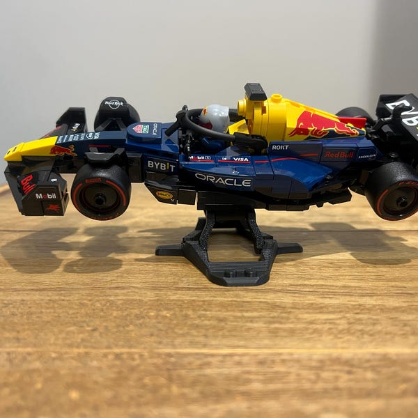 LEGO F1 2025 Speed Champions 3D Printed Stand