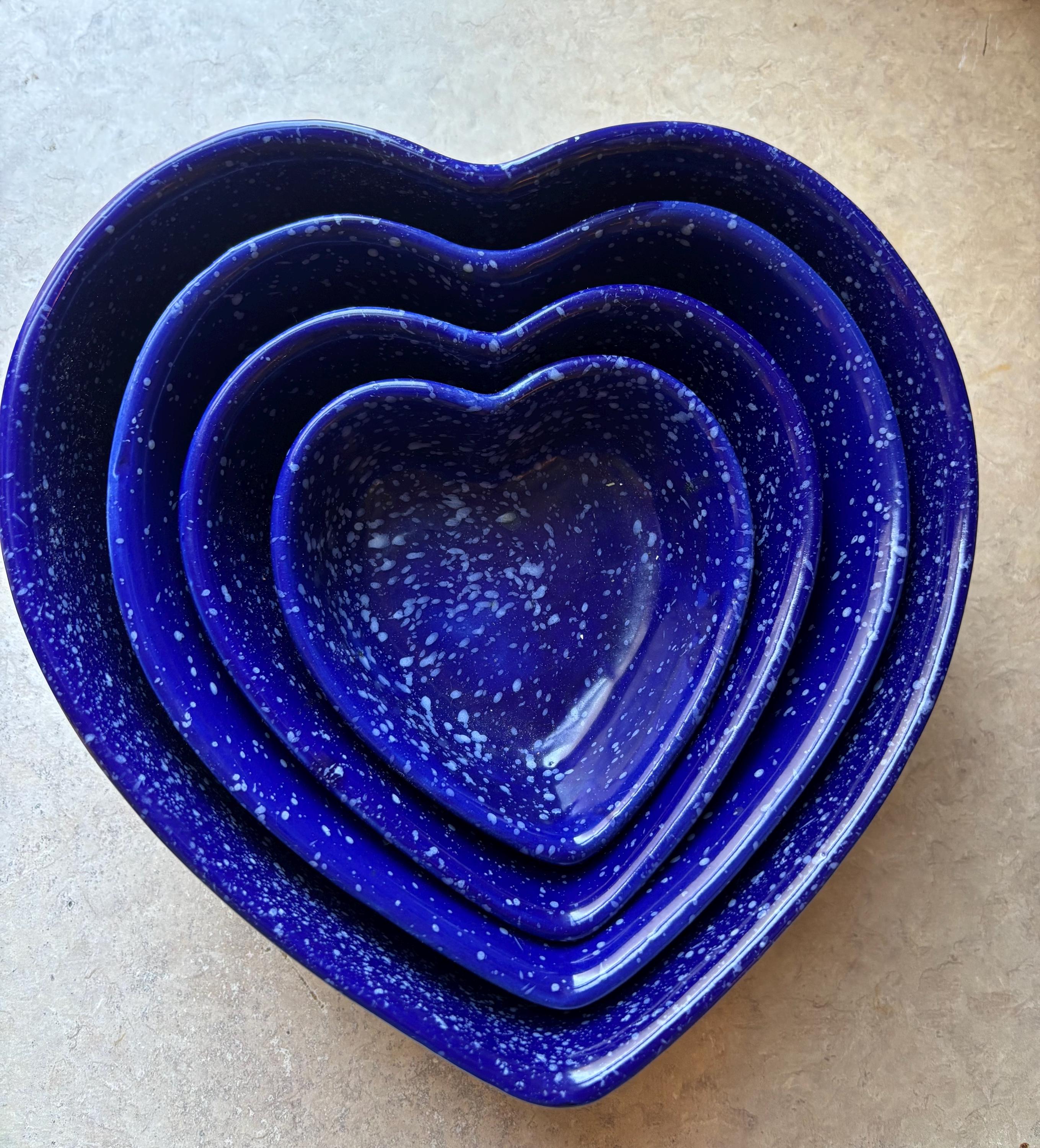 Cobalt Blue Bowls - Etsy