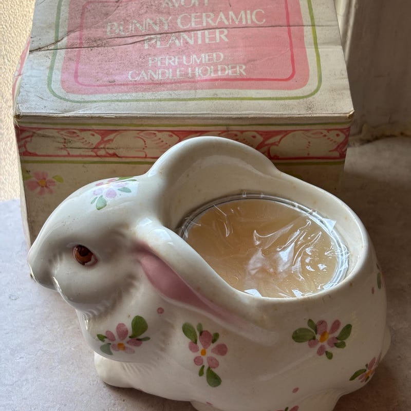 Rabbit Planter - Etsy