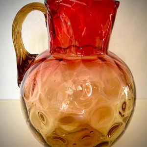 Antique Amberina Glass - Etsy