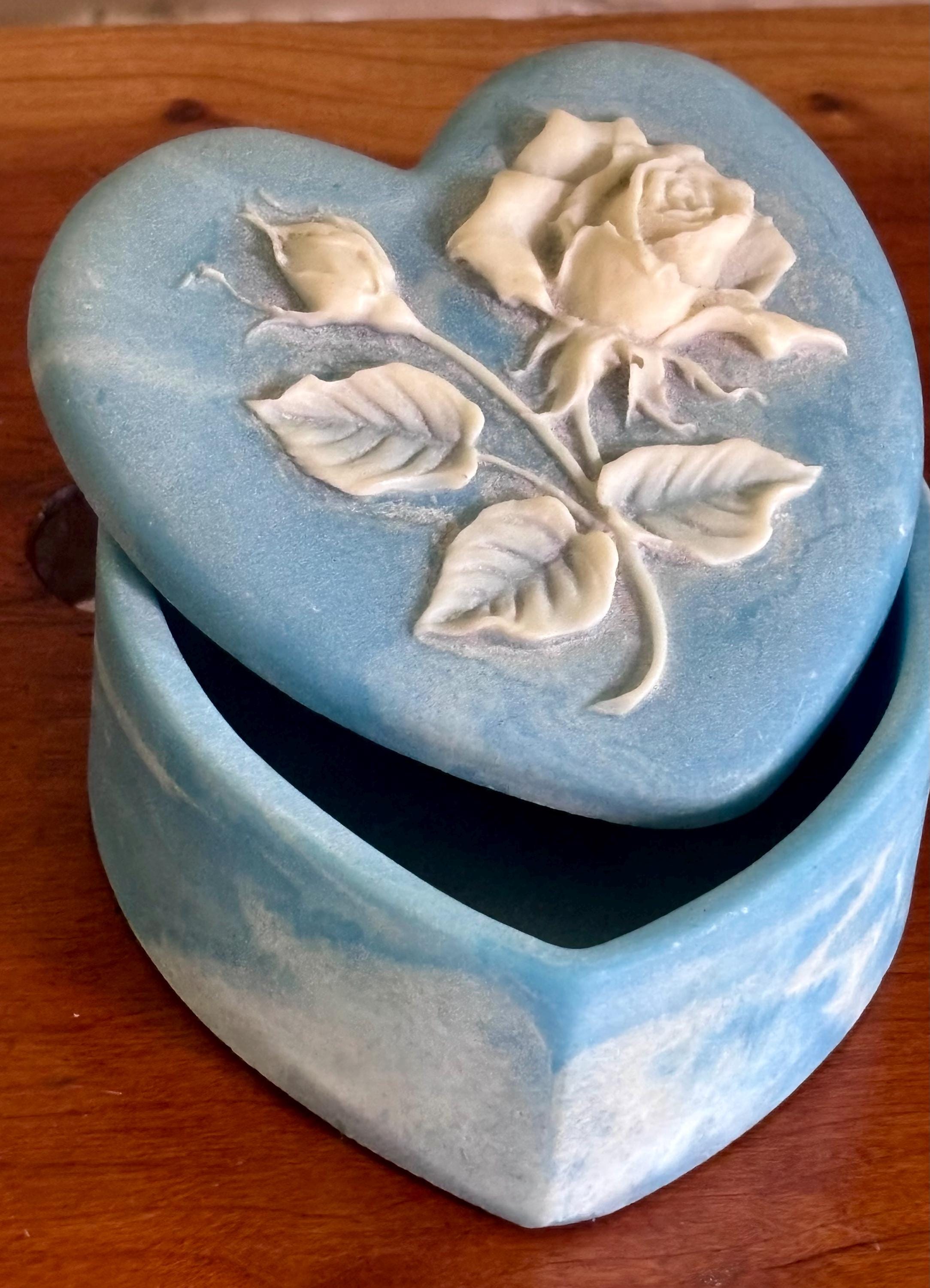 Vintage Incolay Box - Etsy