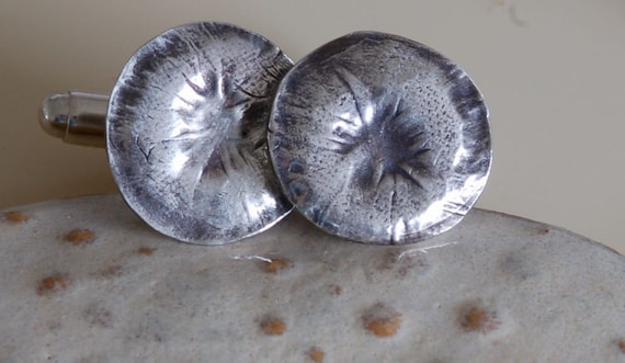 Sealed With A Kiss - Fingerprint Jewelry - Cufflinks