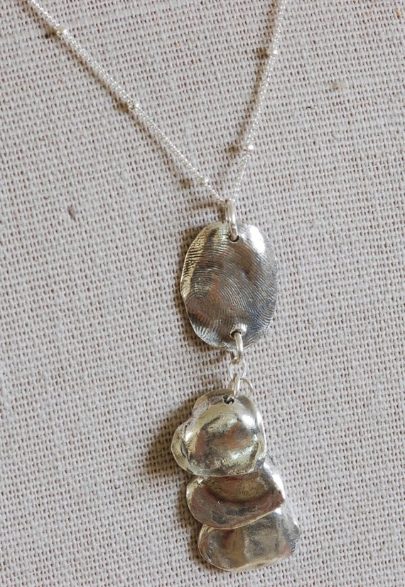 Momma and Baby Custom Charm Necklace, Jewelry Gift for Baby Shower, New Mom, Sentimental Jewelry