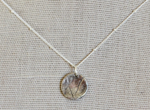 Baby Palm Print - Fingerprint Jewelry - Hospice Keepsake Necklace