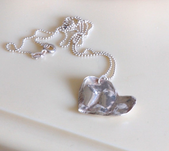 Finger Impression - Newborn Fingers and Toes in Keepsake Heart Charm