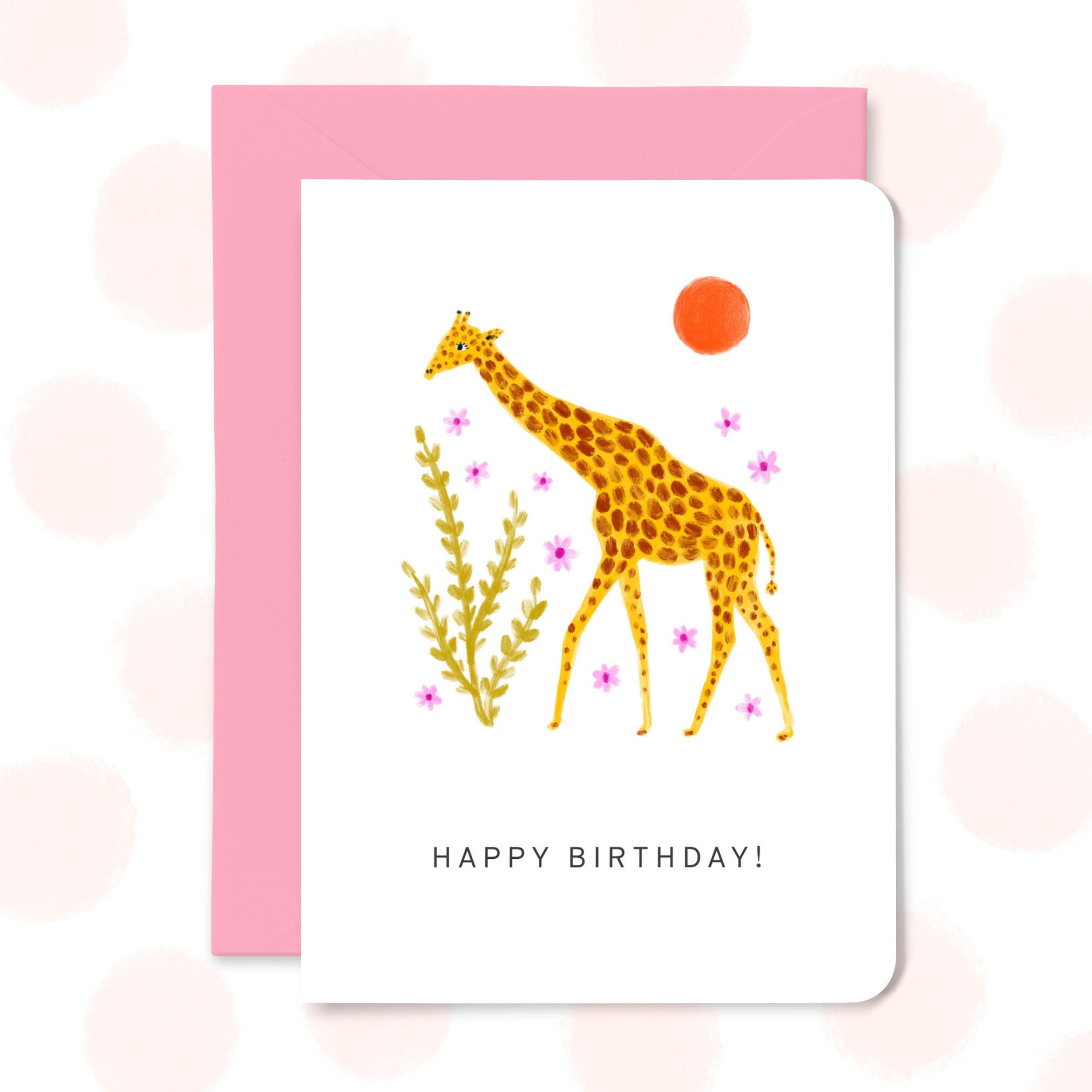 safari anniversaire salutation cartes avec mignonne animaux