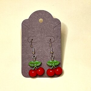 Cherry Dangle Earrings