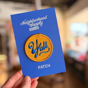 Y’all Embroidered Patch