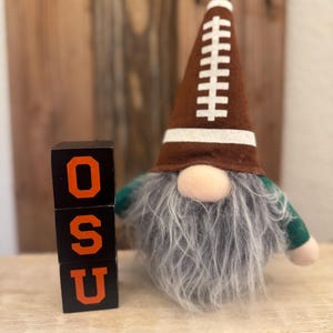 Oklahoma State University SET of 3 ~ Mini wooden word blocks, Ride ‘Em Cowboys, OSU gift, OSU desk & home decor, College gift, Grad gift