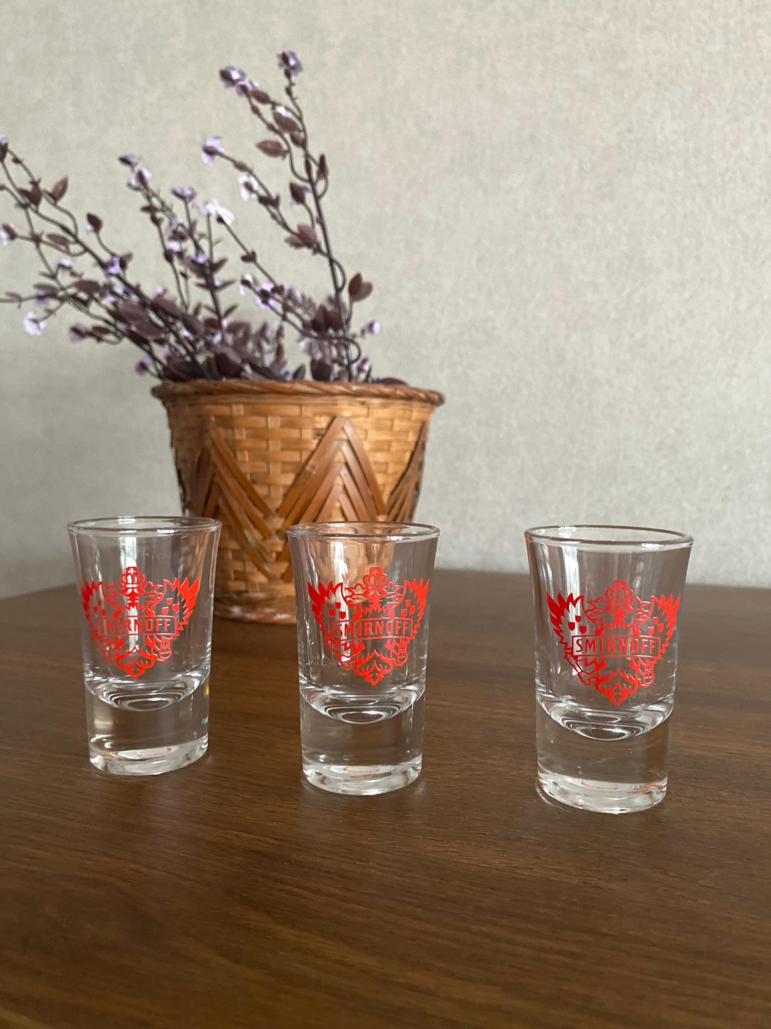 Smirnoff glass - Etsy 日本