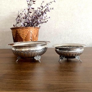 Antique Sterling Silver Sugar Bowl 900 carat