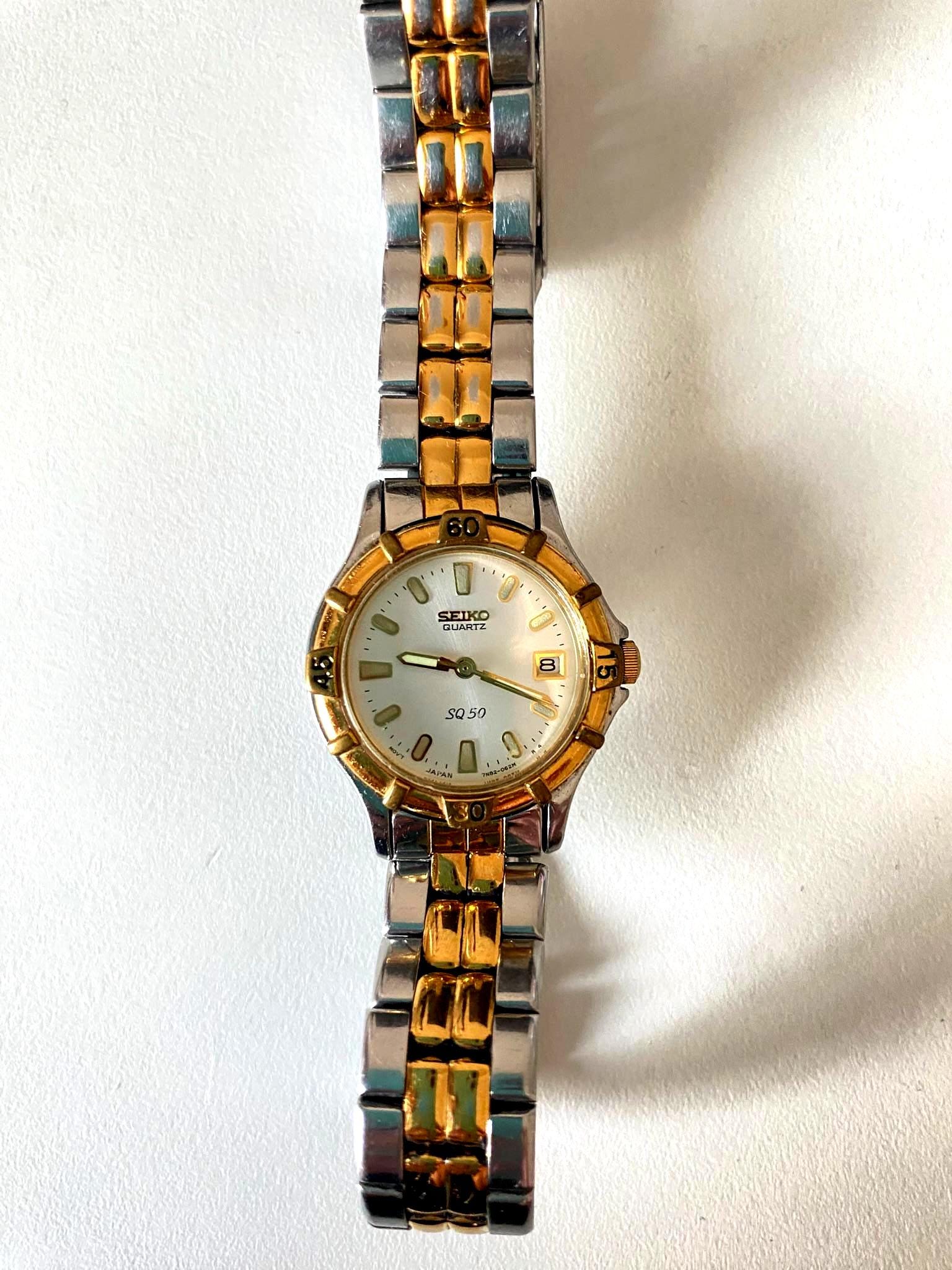 Seiko 7n82 Watch - Etsy