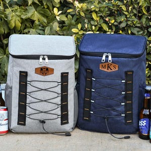Personalized groomsmen cooler bag,Custom lunch cooler backpack,Groomsmen gift,Golf beer cooler,Men's travel cooler backpack,Wedding Gift