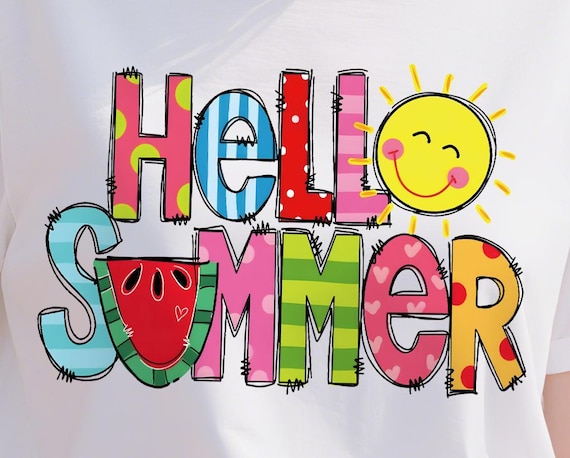 Hello Summer Png,Welcome Summer Png,Summer Sublimation Designs Download Png,Colorful Summer Png,Tropical T-Shirt Png,Summertime Png