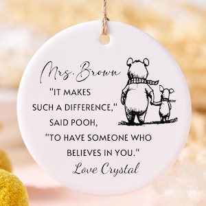 Thank You Keepsake,Personalised Teacher Thank You Gifts,To Say Thank You,Ceramic Heart Keepsake,Teacher Present,Teacher Appreciation Gifts
