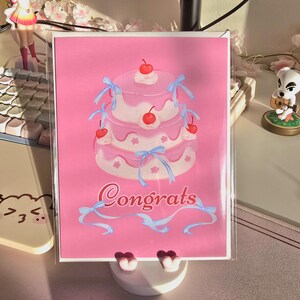 Congrats Cake Greeting Card