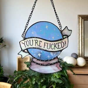 You’re F*cked - Stained Glass Pattern - COMMERCIAL LICENSE
