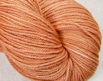 Silk and Wool DK Yarn - Dulce de Leche