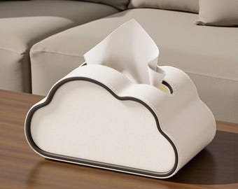 Porta Fazzoletti Dispenser Per Salviettine Umidificate – Contenitore In Plastica Con Coperchio Antipolvere, Per Salviette Bambini, Cucina E Bagno (Blu/Grigio/Arancione) - 3