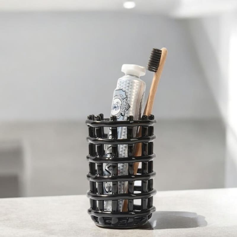 Ceramic Toothbrush Holder - Etsy