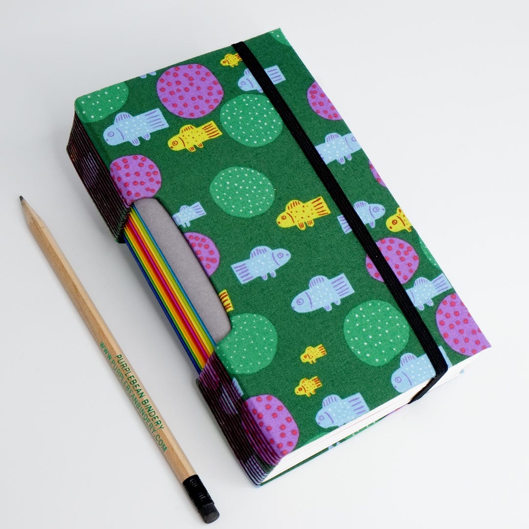 Three Year Journal / Daybook / Lined and Dated Notebook / Rigid Fabric ...