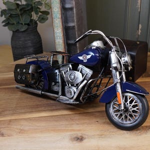 Handmade Harley Davidson Collectable Metal Model for Bike Lovers - US Seller