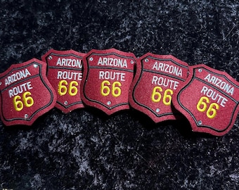 Vintage Set of 20 Arizona Route 66 Patches