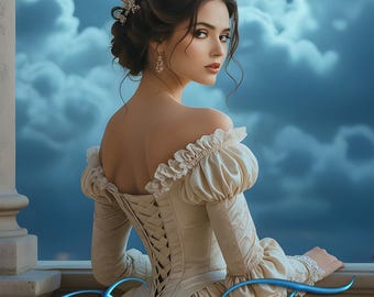 Vidéo incluse | Romance victorienne | Couvertures de livres préfabriquées | Art numérique pour auteurs