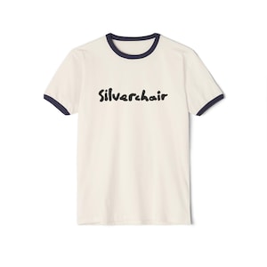 Silverchair Vintage-Inspired Unisex Cotton Ringer T-Shirt