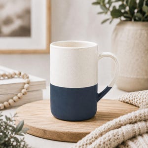 Pour myself a cup of ambition Mug | Speckled Ceramic 13oz image 12