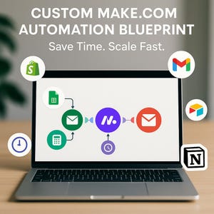 Custom made Make.com Automation Workflow | Scalable No-Code Integration | No technical experience needed