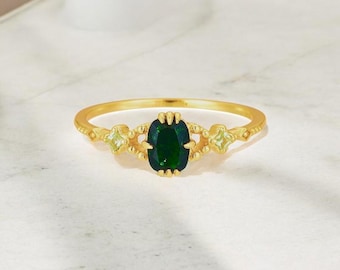 Aelin Galathynius Ring: Throne of Glass Fireheart Sandstone Jewelry