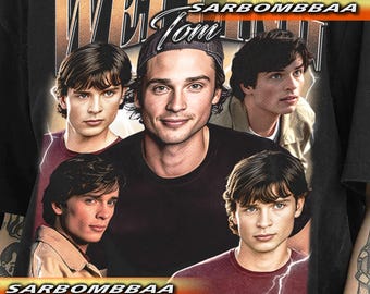 Best Seller tom welling vintage style shirt - t-shirt - long sleeve - crewneck - youth - toddler - youth  - unisex sweatshirt