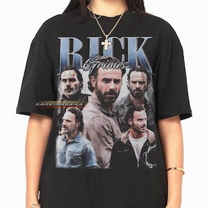 rick grimes shirt , Graphic T-Shirt, vintage T-Shirt gift for women and man unisex streatwear and sweatshirt, y2k