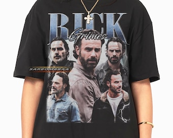 rick grimes shirt , Graphic T-Shirt, vintage T-Shirt gift for women and man unisex streatwear and sweatshirt, y2k