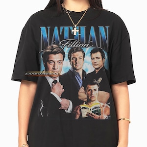 Nathan Fillion Graphic T-Shirt, Unisex Streetwear