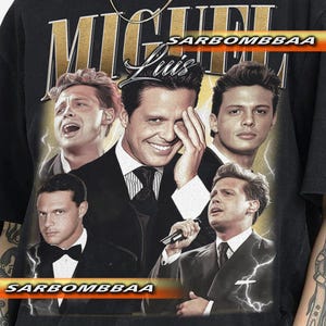Best Seller luis miguel vintage style shirt - t-shirt - long sleeve - crewneck - youth - toddler - youth  - unisex sweatshirt