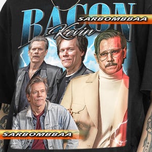 Maglietta stile vintage Kevin Bacon più venduta - t-shirt - manica lunga - girocollo - bambino - bambino - felpa unisex