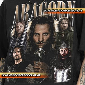 Meilleure vente chemise de style vintage aragorn - t-shirt - manches longues - col rond - jeunesse - tout-petit - sweat-shirt pour jeunes - sweat-shirt unisexe
