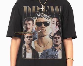 Drew Starkey Graphic T-Shirt, Unisex Y2K Streetwear