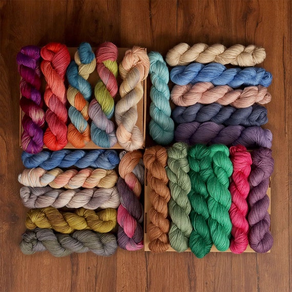 100% Baby Alpaca Yarn Wool Set Of 3 Skeins DK Weight - Alpaca Warehouse